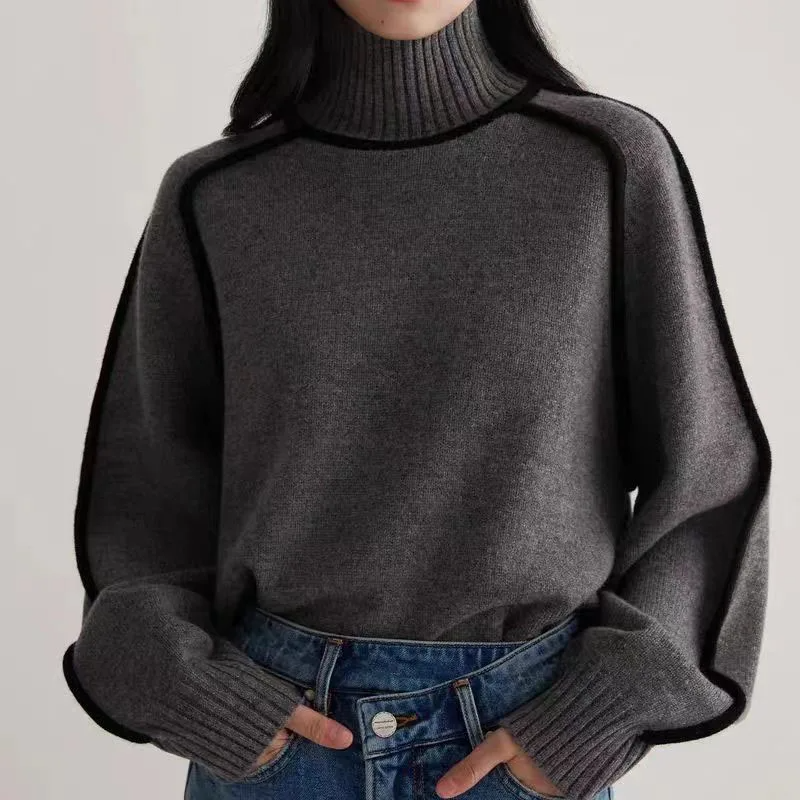 Clara | Rullekrave sweater