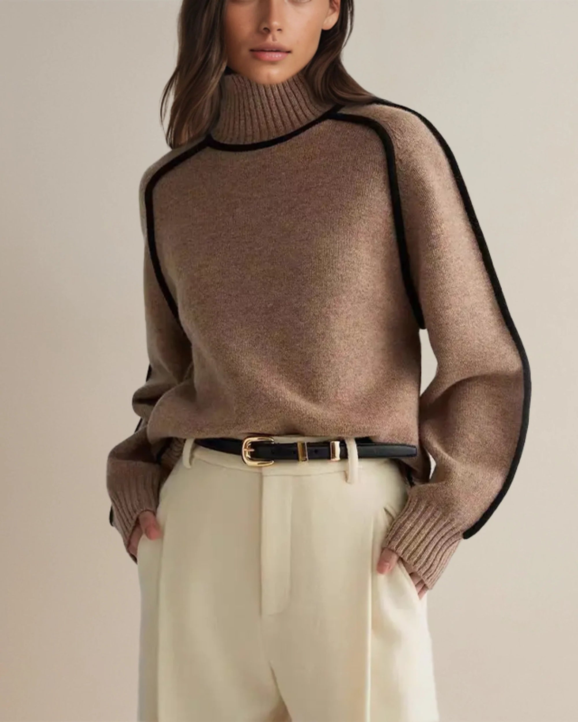 Clara | Rullekrave sweater