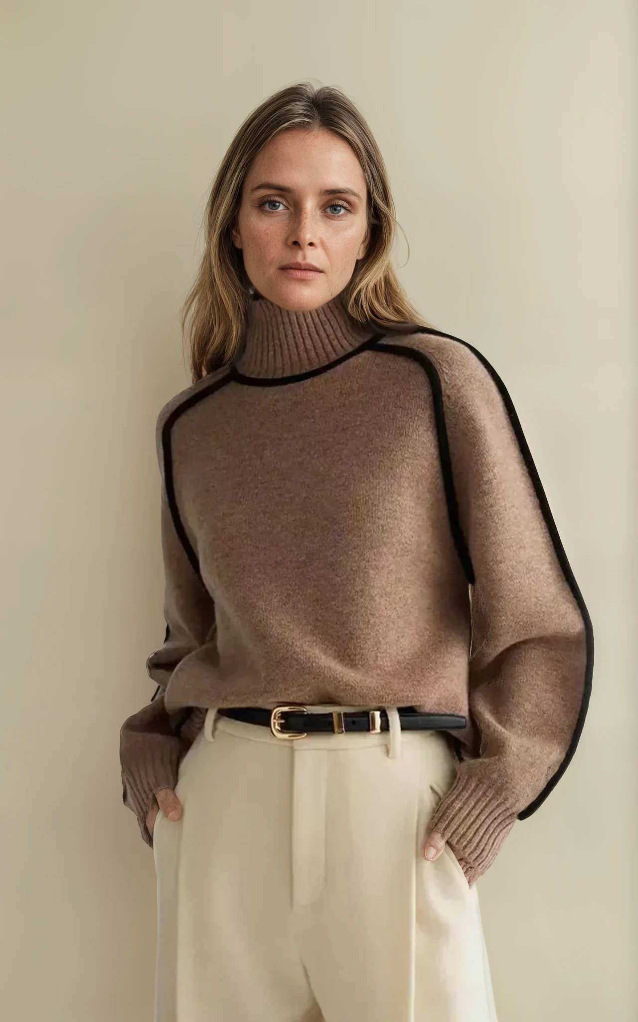 Clara | Rullekrave sweater