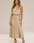 Claire | Satin Kjole